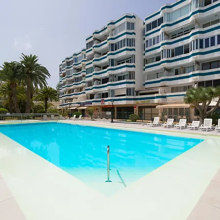 Apartament Penthouse Playa De Ingles Near Yumbo With Pool & Parking *