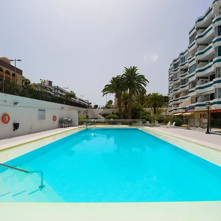 Penthouse Playa De Ingles Near Yumbo With Pool & Parking Apartament *