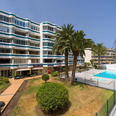 Apartament Penthouse Playa De Ingles Near Yumbo With Pool & Parking